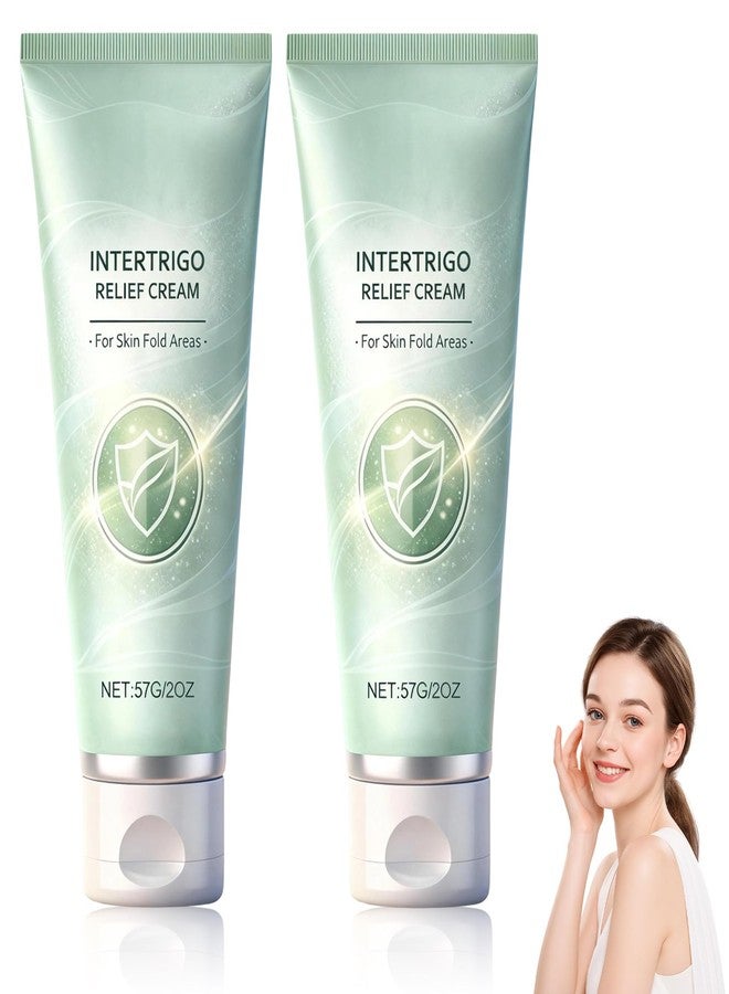 EOIRULA 2PCS Intertrigo Cream, Chafing & Moisture Barrier Cream with Zinc Oxide & Undecylenic Acid, Helps Soothe Irritated Skin and Reduce Friction, Non-Steroid Formula for Daily Use - Image 1