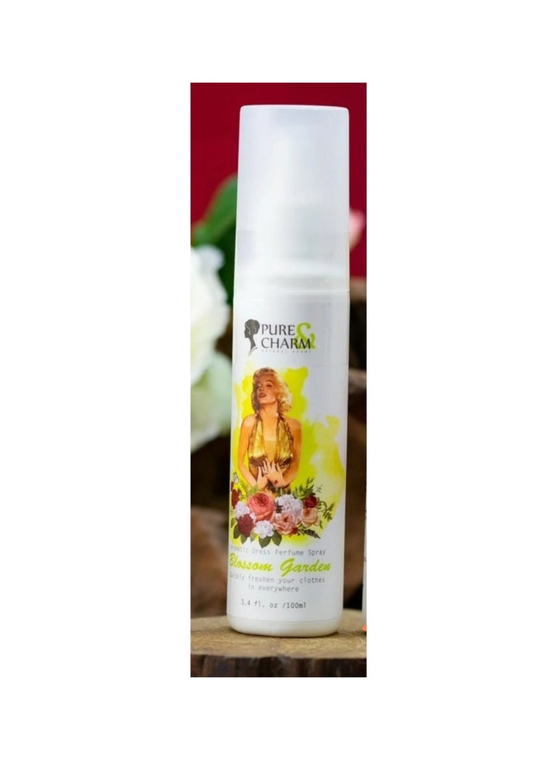 بخاخ عطر بيور آند تشارم بلوسوم جاردن دريس - 100 مل