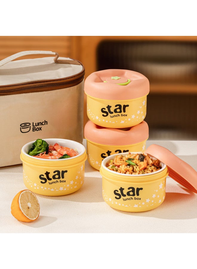 Treejack Ceramic Inner Thermal Lunch Box Microwave Safe Fresh-keeping Box  New Stylish Bento Box For Office Workers - Image 1