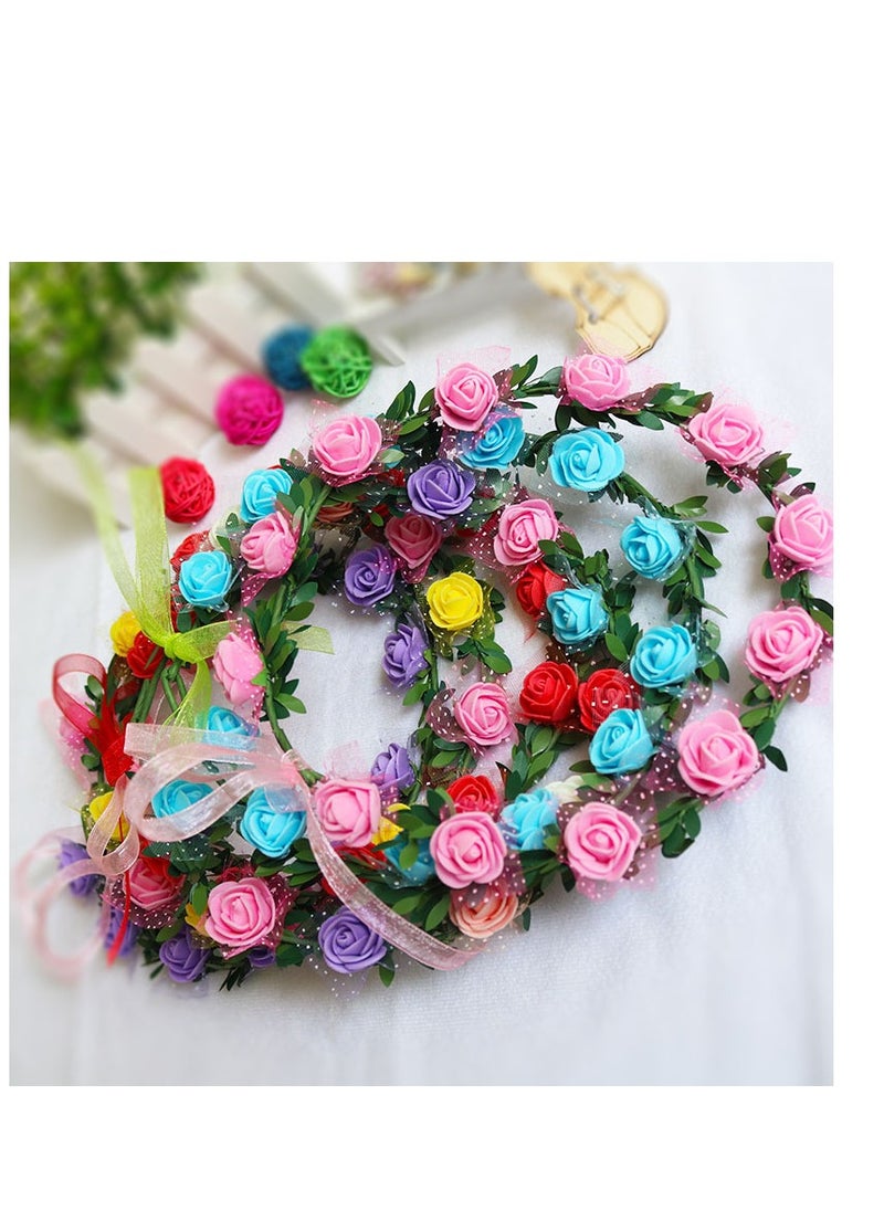 Generic Girls Headband Bridal Flower Headpiece  - Image 1