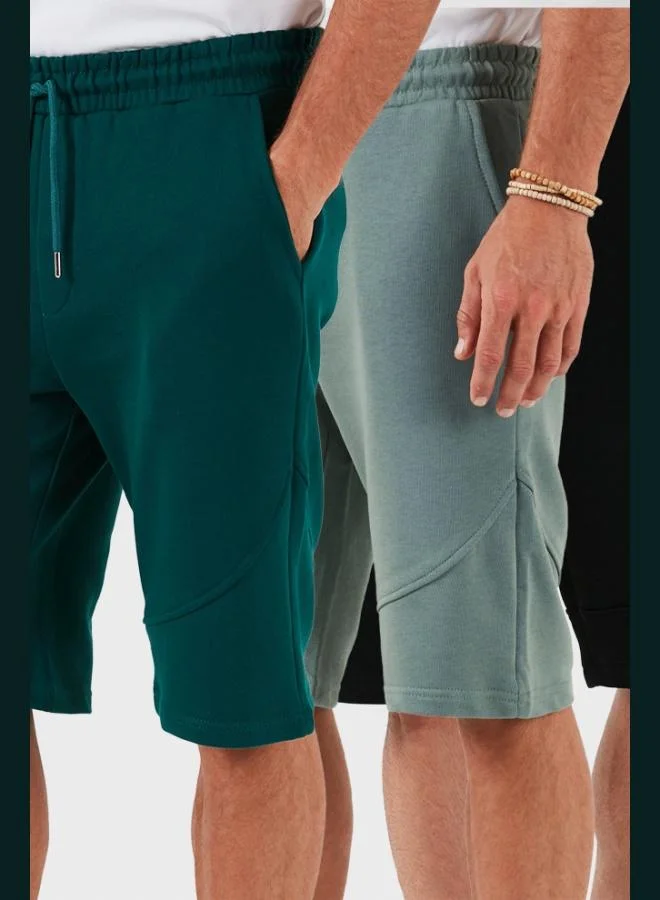 Buratti Cotton Regular Fit Normal Waist Pocket 3-Pack Shorts Men's SHORTS 5908041S3