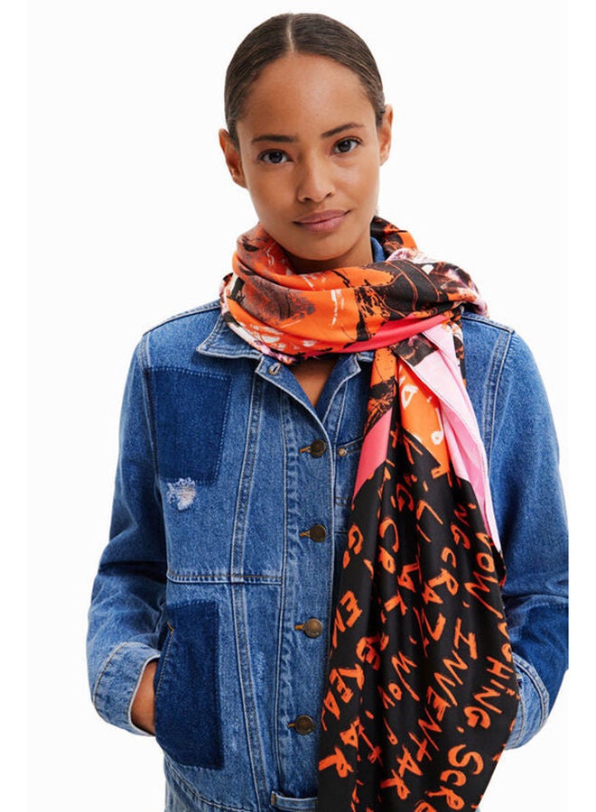 DESIGUAL فولار LOVE مربع  - Image 2
