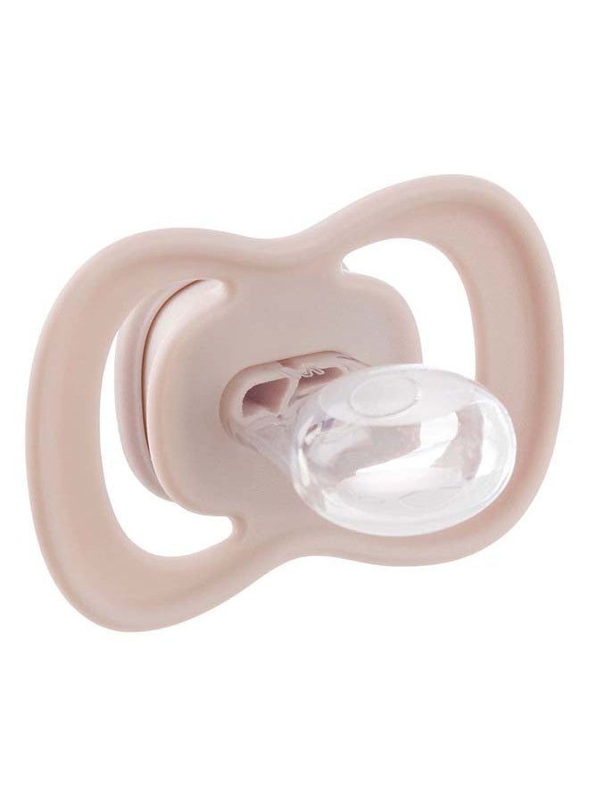 b.box Designer Pacifier Silicone Size 2, 6M+, 2 Pieces, Berry/Blush  - Image 4