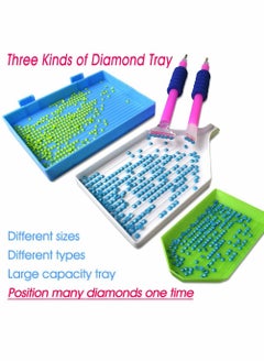 Excefore Diamond Painting Accessories, Diamond Painting Tools Kits with Red Roller and Diamond Embroidery Box for Kids Adults to DIY Diamond Painting Art  - Image 4