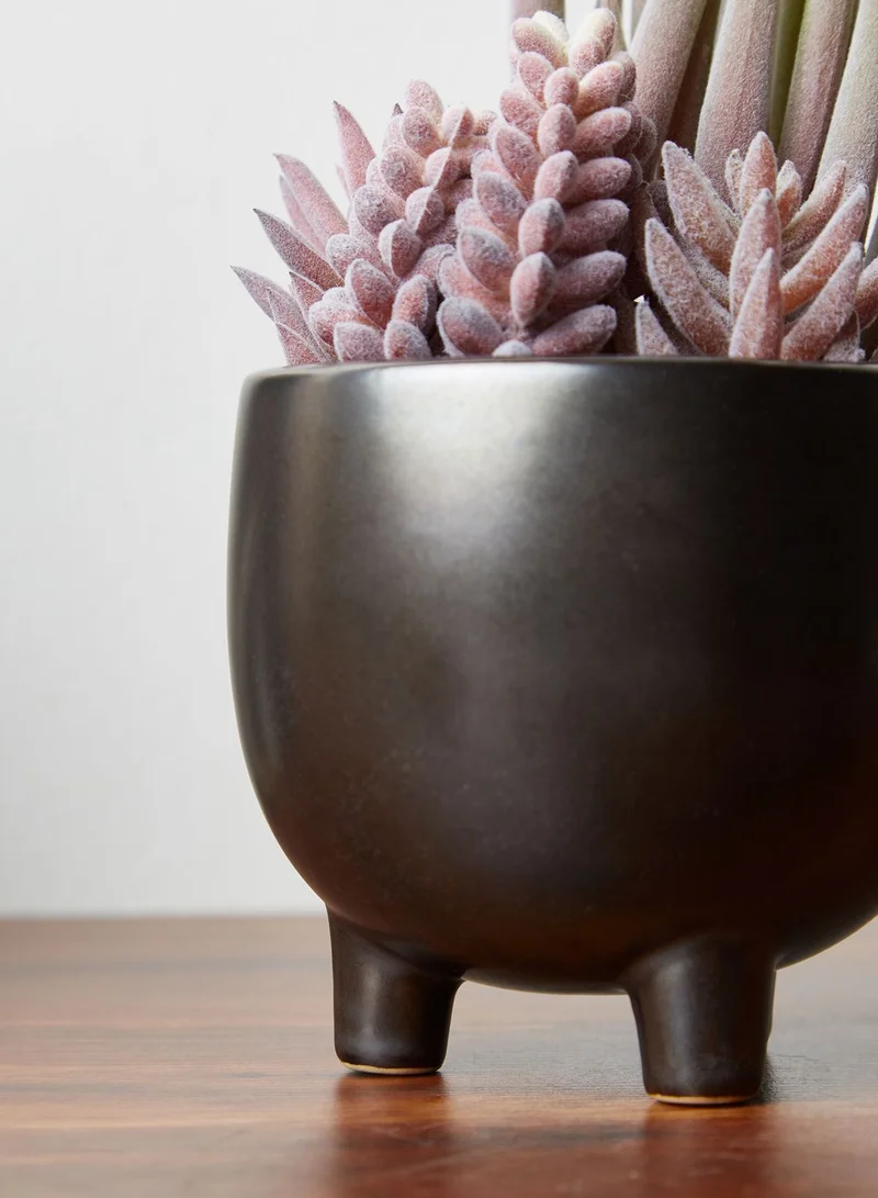 Premier Fiori Faux Mixed Succulents Plant In Ceramic Pot