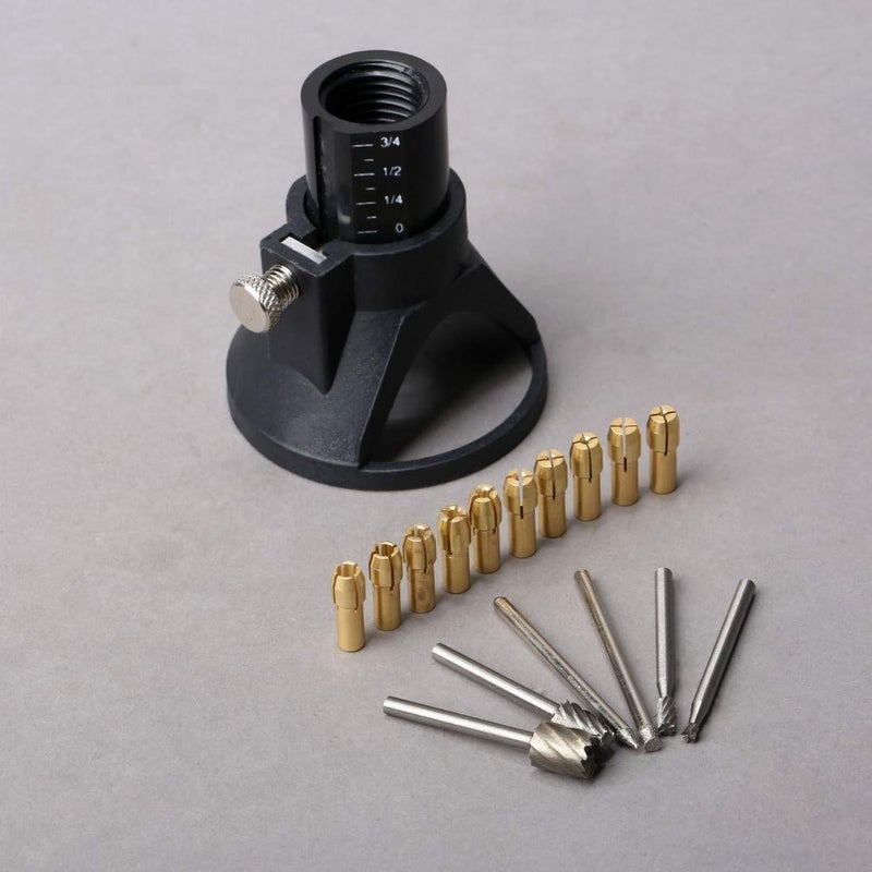 DIY Crafts Pattern No 12 0532mm Brass Drill Chuck Collet Bits 10 Pcs 0532mm Brass Drill Chuck Collet Bits 43mm Shank For Dremel Pattern No 12 0532mm Brass Drill Chuck Collet Bits - Image 3