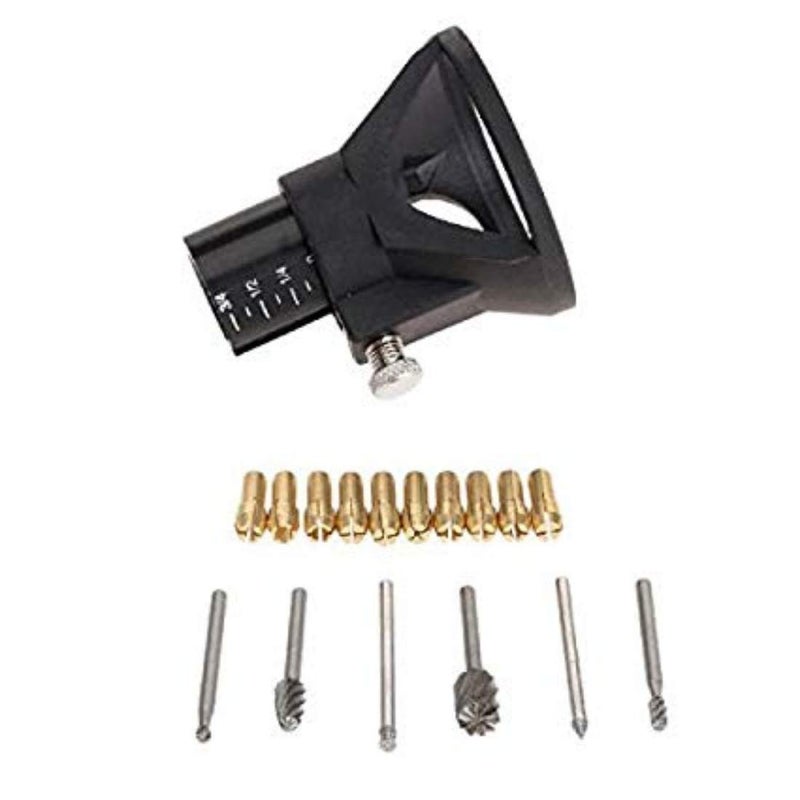 DIY Crafts Pattern No 12 0532mm Brass Drill Chuck Collet Bits 10 Pcs 0532mm Brass Drill Chuck Collet Bits 43mm Shank For Dremel Pattern No 12 0532mm Brass Drill Chuck Collet Bits - Image 4