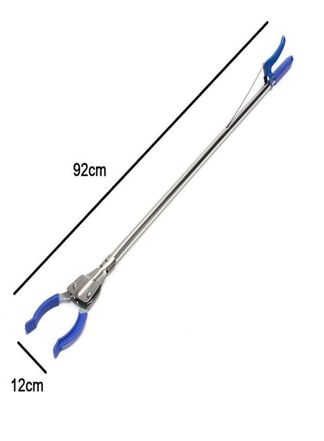 TONSYL 36'' Inch Garbage Grabber Tool Long Handle Heavy Duty Trash Grabber Pickup Stick Handy Trash Hand Claw Grabber Trash Grabber for Claw Grabber Litter Picker Reacher Grabber - Image 2