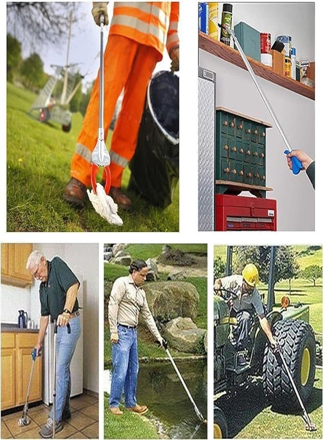 TONSYL 36'' Inch Garbage Grabber Tool Long Handle Heavy Duty Trash Grabber Pickup Stick Handy Trash Hand Claw Grabber Trash Grabber for Claw Grabber Litter Picker Reacher Grabber - Image 5