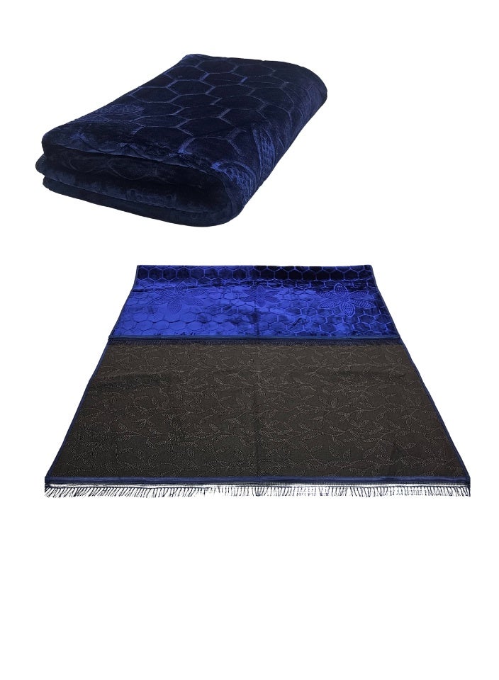 SMART HOME Excellent Velvet Carpets And Rugs, Padded And Soft To The Touch, With Beautiful 3D Patterns A Ground Seating Mat For Trips, Camping, Hiking, And Wilderness, A Luxurious Rug, Size 230X160 Cm - Image 2