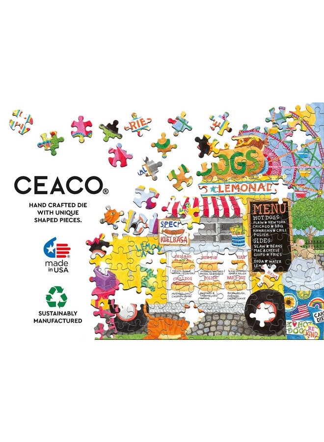 Ceaco Food Trucks Hot Dog Truck Ii 500 Piece Jigsaw Puzzle - Image 5