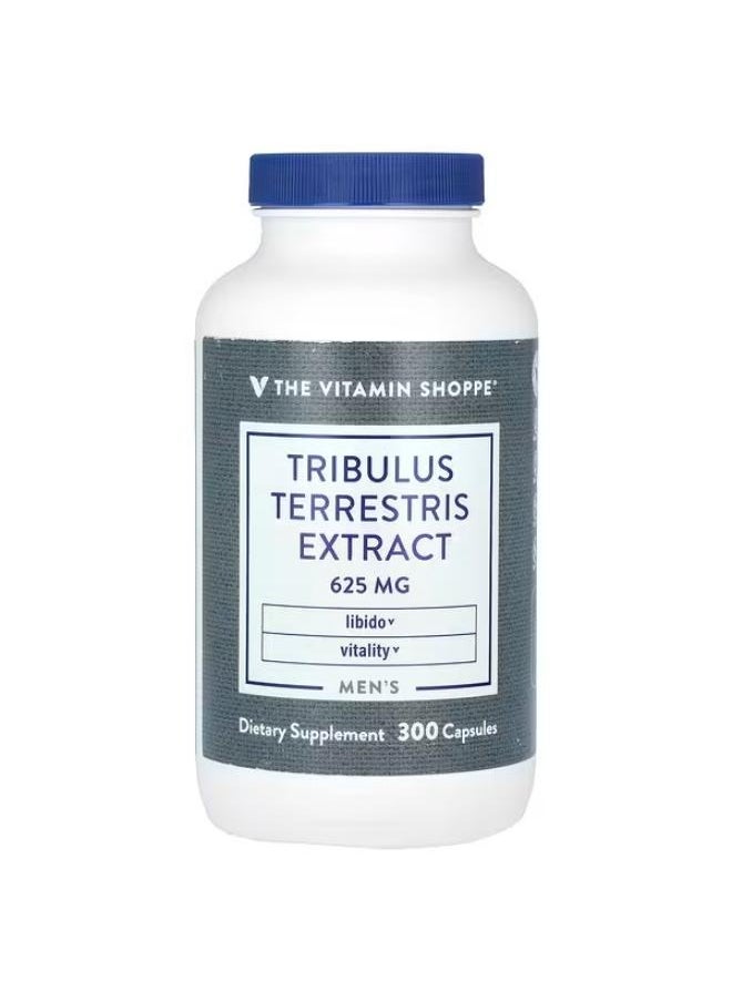 The Vitamin Shoppe - Men's Tribulus Terrestris Extract, 625 mg, 300 Capsules - Image 1
