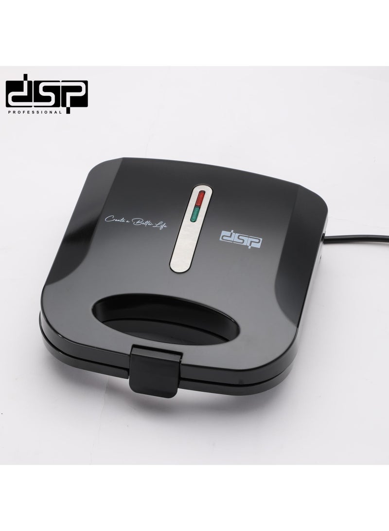 DSP olive-sandwich maker | 700-800W | size 21.5*12.5cm | aluminium | Non-stick coating for easy cleaning | Model KC1329 - Image 3