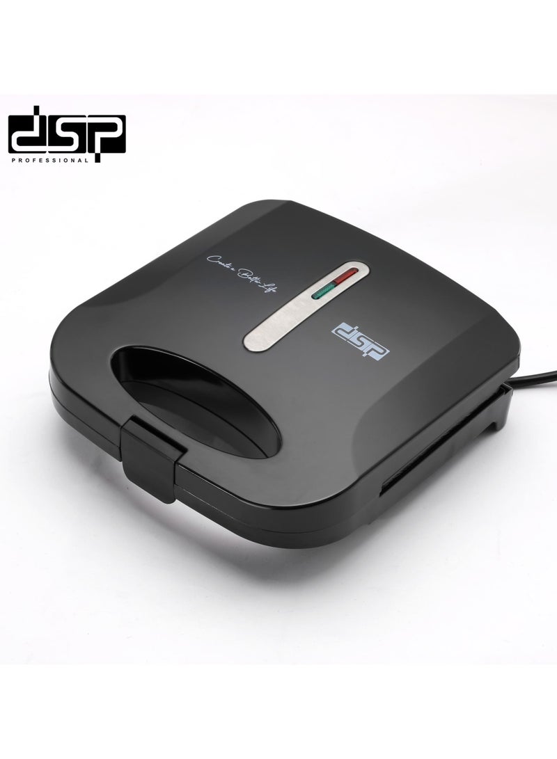 DSP olive-sandwich maker | 700-800W | size 21.5*12.5cm | aluminium | Non-stick coating for easy cleaning | Model KC1329 - Image 5