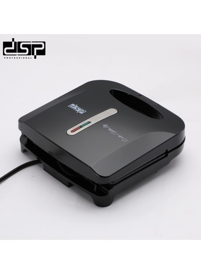 DSP olive-sandwich maker | 700-800W | size 21.5*12.5cm | aluminium | Non-stick coating for easy cleaning | Model KC1329 - Image 4