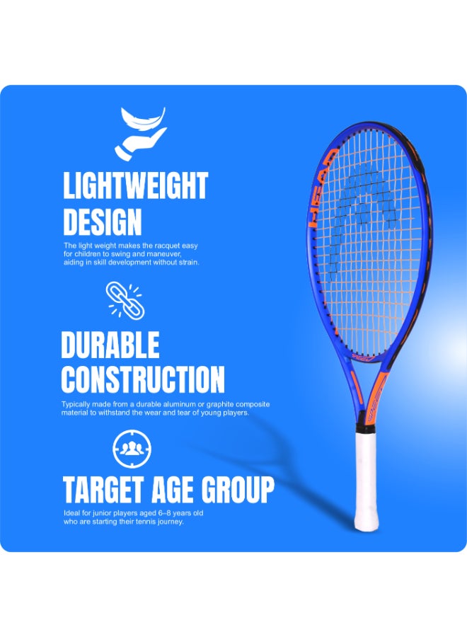 HEAD Speed 21 Junior Tennis Racquet – Kids Tennis Racket with Lightweight Frame, Pre-Strung Strings, Beginner-Friendly Youth Racquet for Training and Practice - Premium tennis_racquets designed for performance, durability, and comfort - Image 2