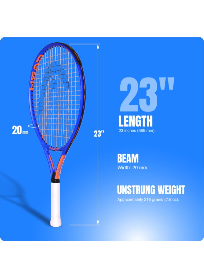 HEAD Speed 21 Junior Tennis Racquet – Kids Tennis Racket with Lightweight Frame, Pre-Strung Strings, Beginner-Friendly Youth Racquet for Training and Practice - Premium tennis_racquets designed for performance, durability, and comfort - Image 4