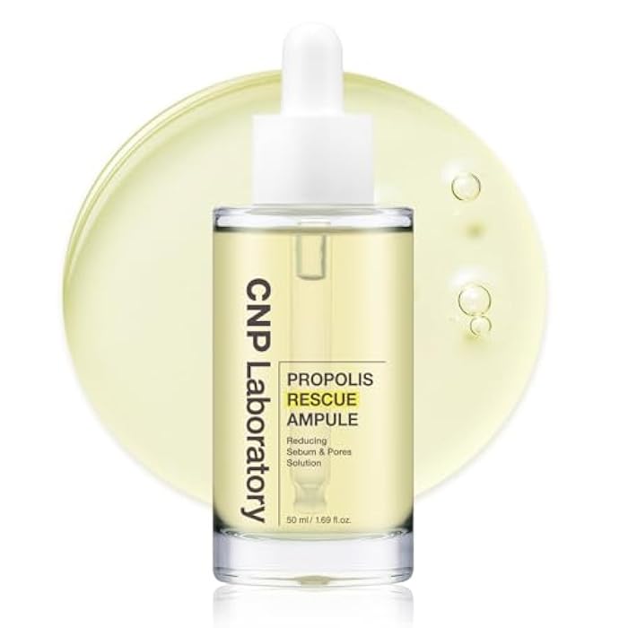 CNP Rescue+Propolis Serum - Redness Relief Serum with Niacinamide & IP-BHA, Soothing, Hydrating, Minimizing Pores, for Oily & Sensitive Skin, Lightweight Essence for Glass Skin, Korean Skin Care - Image 1