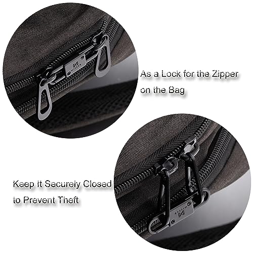 Mizeer Anti Theft Zipper Clips - Keep Zippers Closed on Backpacks, Purses - Image 5