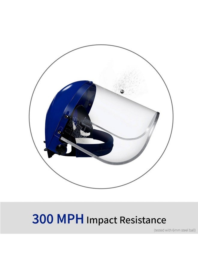 Blue Eagle Blue Eagle Faceshield Replacement Visors (FC48) | Clear | High Impact Extrusion-grade Polycarbonate | 3 PCS  - Image 4