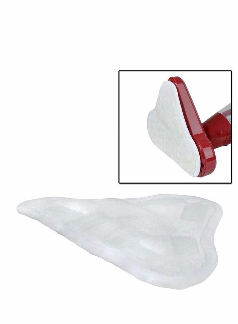 Microfibre Triangular Washable Steam Floor Mop Replacement Pads for H2O H20 X5 UK And Many Others - Set of 6