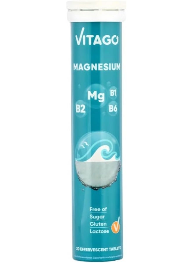 VITAGO Magnesium Effervescent Tablet - 20 Tablets - Image 1