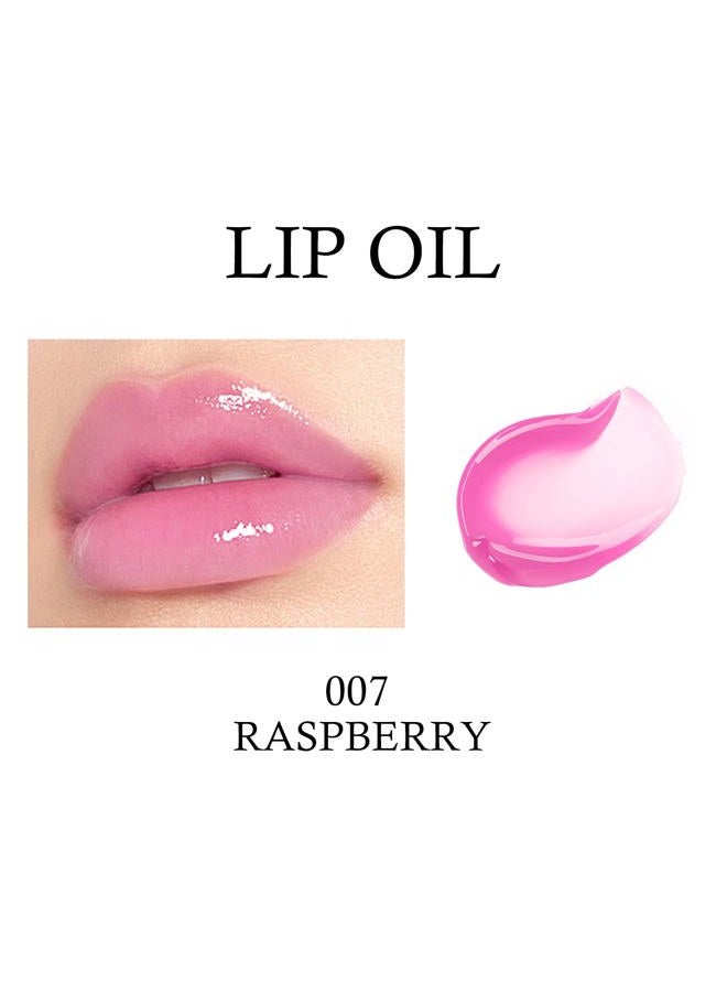 KYDA 2 Colors Hydrating Lip Glow Oil, Moisturizing Lip Oil Gloss, Transparent Plumping Lip Gloss, Lip Oil Tinted for Lip Care and Dry Lips, 007+012 - Image 3
