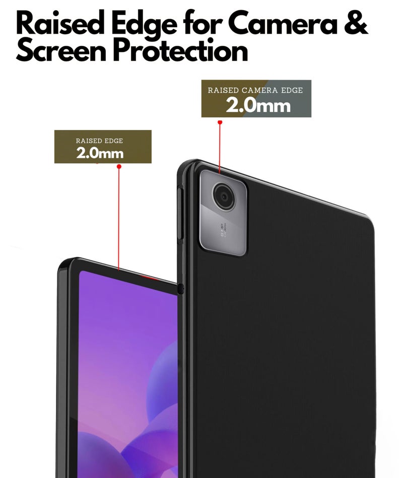 TGK Back Cover for Lenovo Idea Tab 11 inch Case 2025 TB-336ZU TB-336FU Black - Image 3