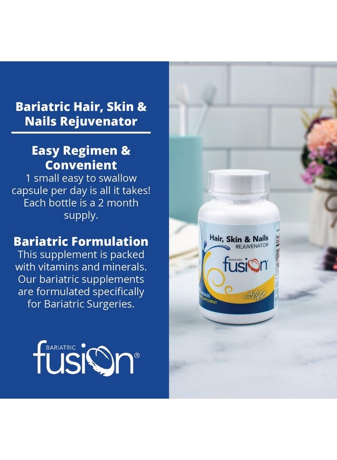 Bariatric Fusion One Per Day Bariatric Hair Skin & Nails Rejuvenator ; For Bariatric Surgery Patients Including Gastric Bypass And Sleeve Gastrectomy ; Includes Biotin B12 And B1 ; 60 Count - Image 3
