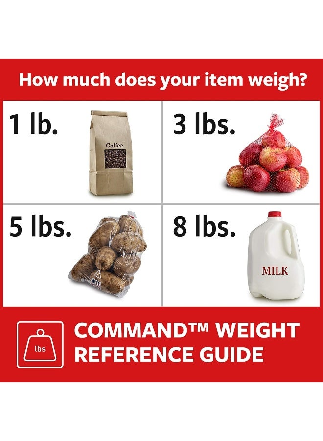 Command Medium Wire Toggle Hooks, Damage Free Hanging Wall Hooks with Adhesive Strips - Image 2