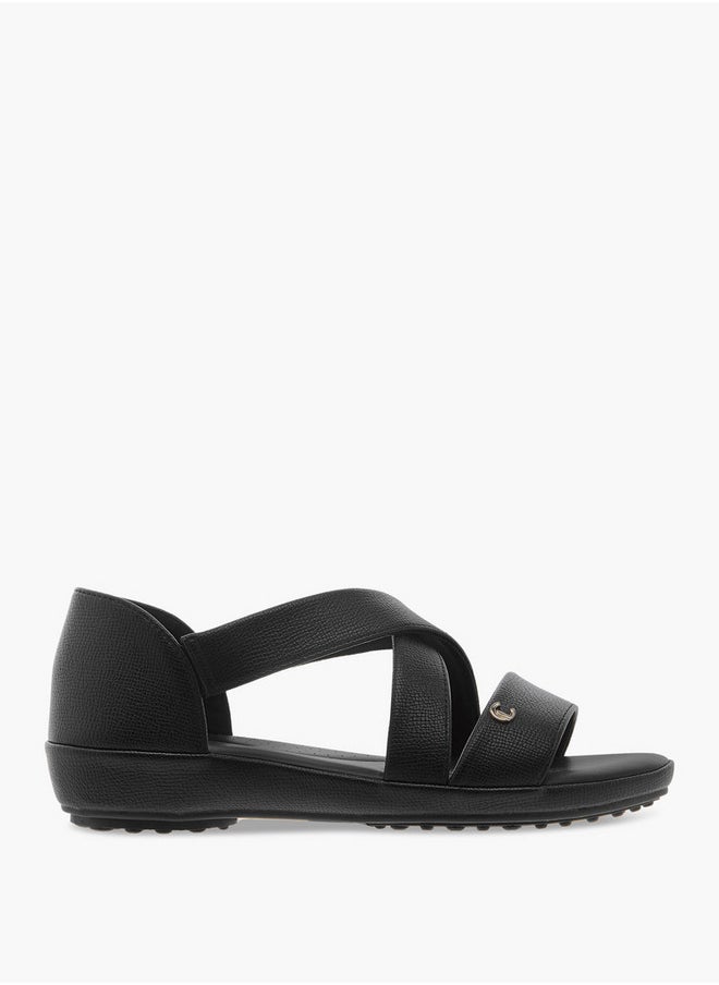 Le Confort Women's Cross Strap Slip-On Sandals  - Image 3