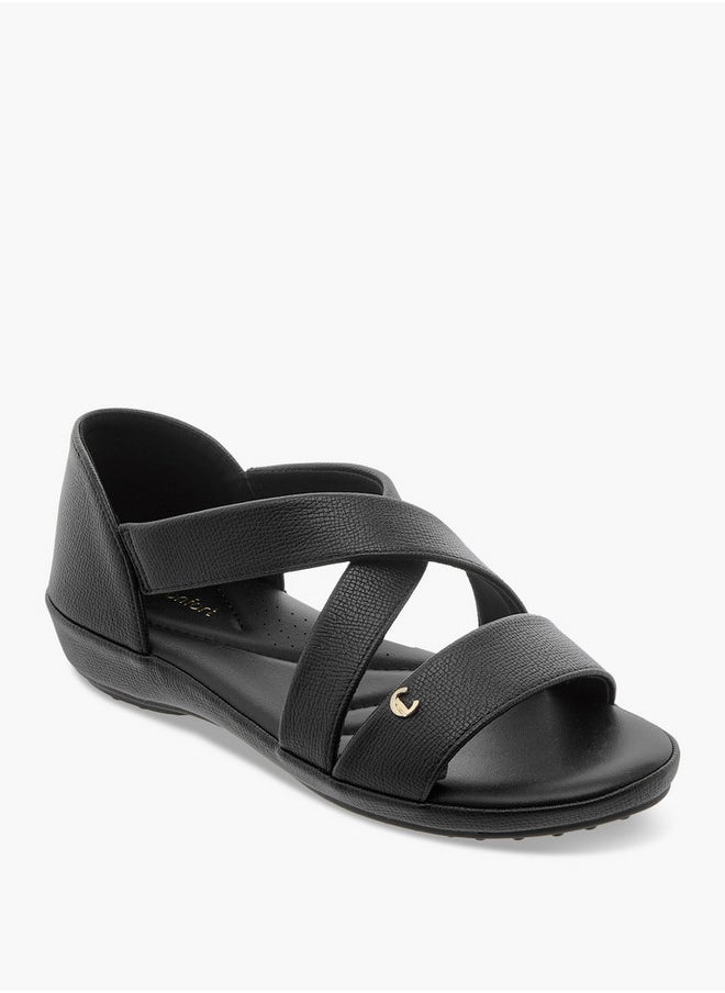 Le Confort Women's Cross Strap Slip-On Sandals  - Image 2