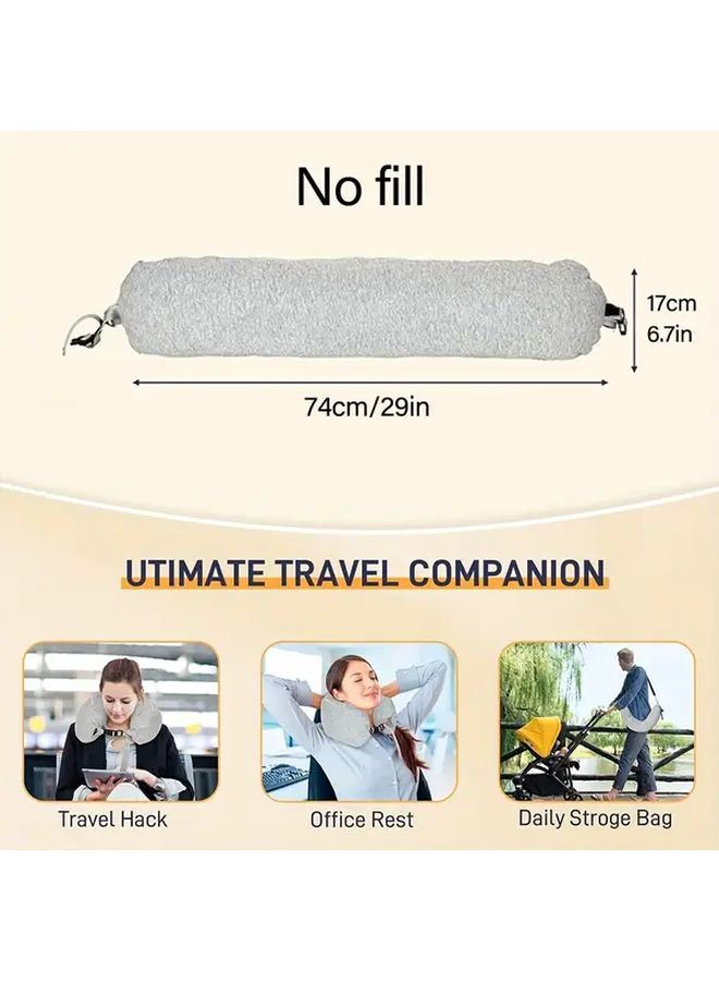 Premium Hooded Travel Pillow With Storage Pocket And Hat Colors - Image 4