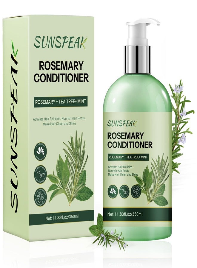 Sunspeak Rosemary Conditioner for Hair Growth: Thickening Moisturizing Conditioner for Men & Women with Mint Tea Tree Oil Biotin - Strengthening Formula for Anti-Hair Loss & Thinning Hair & Frizz-Control - Image 1
