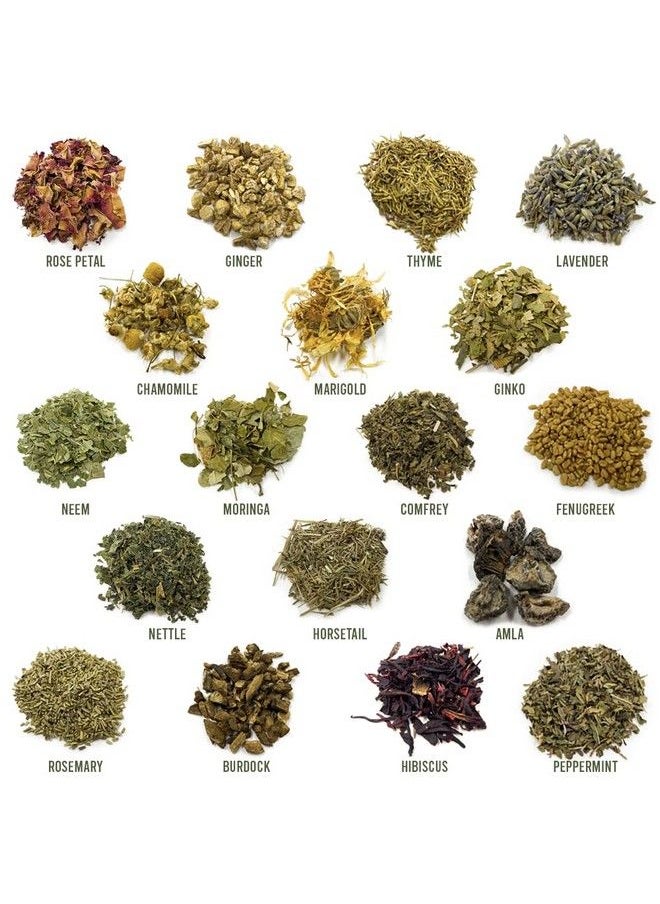 Well's Oil - Well Herb/Herbal Ayurvedic Hair Oil Mix 18 Kinds Of Herb Mix 2.5Oz(70G) / Provides Shiny Hair Promotes Hair Growth Reduces Hair Fall (1 Pack) - Image 1