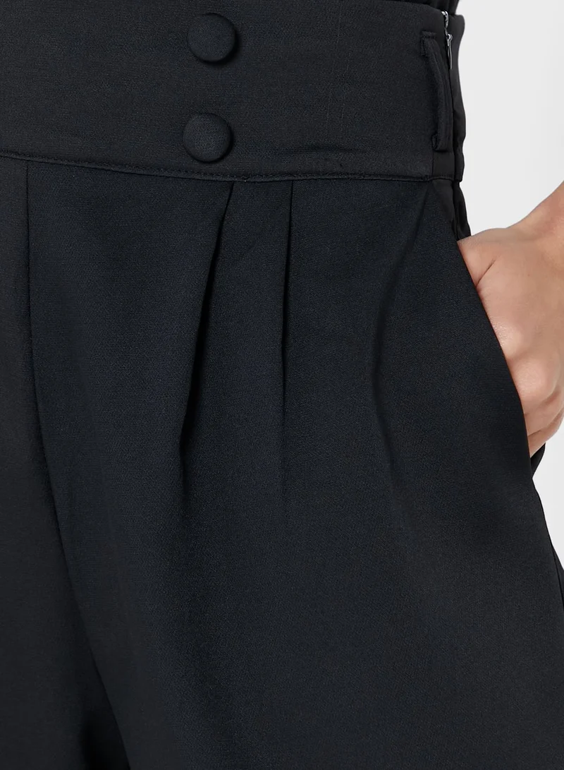 ELLA Button Detail Pants