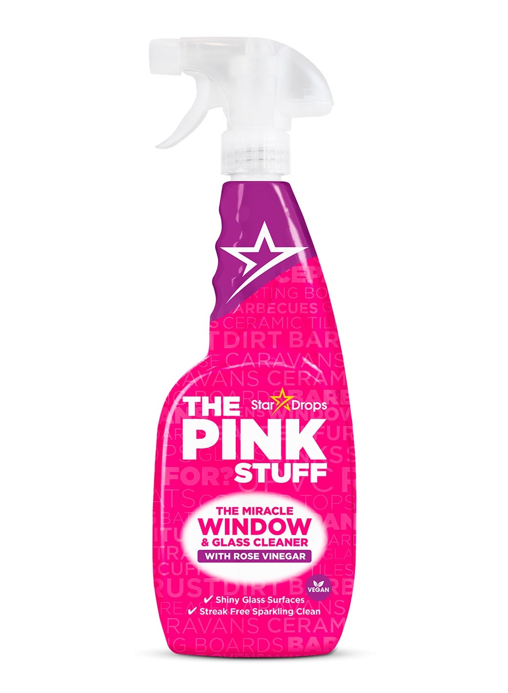PINK STUFF Stardrops - The Pink Stuff - The Miracle Window and Glass Cleaner