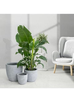 LOFT POTS,PLANTER,SET OF 3,GREY,179210 Argile  - Image 5