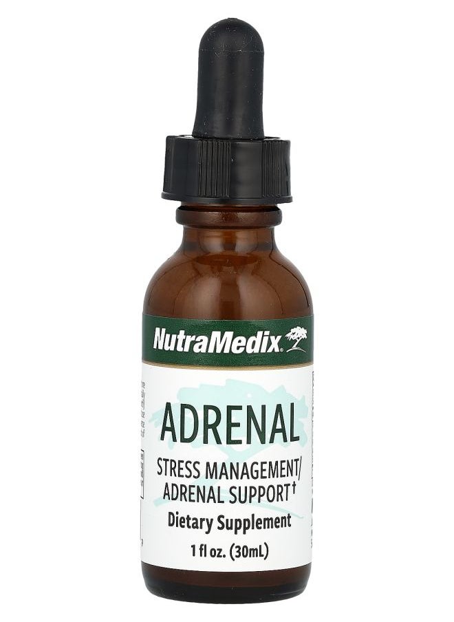 Nutramedix - Adrenal Stress Management/Adrenal Support 1 fl oz (30 ml) - Image 1