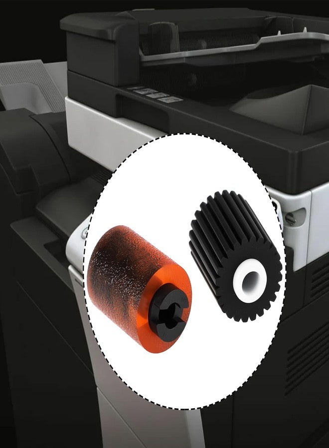 Create idea 1Set Feed Pickup Roller A00J563600 A5C1562200 Compatible with Konica Minolta Bizhub 554e C220 C224 C224e C280 C284 C360 - Image 3