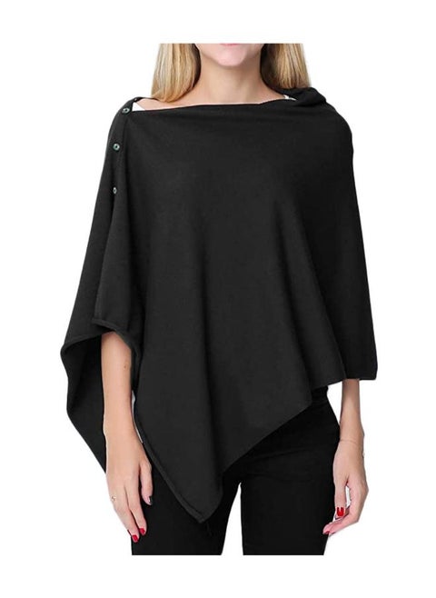 Adjustable Nursing Cover with Buttons – 360° Full Coverage, Ultra-Soft & Breathable
