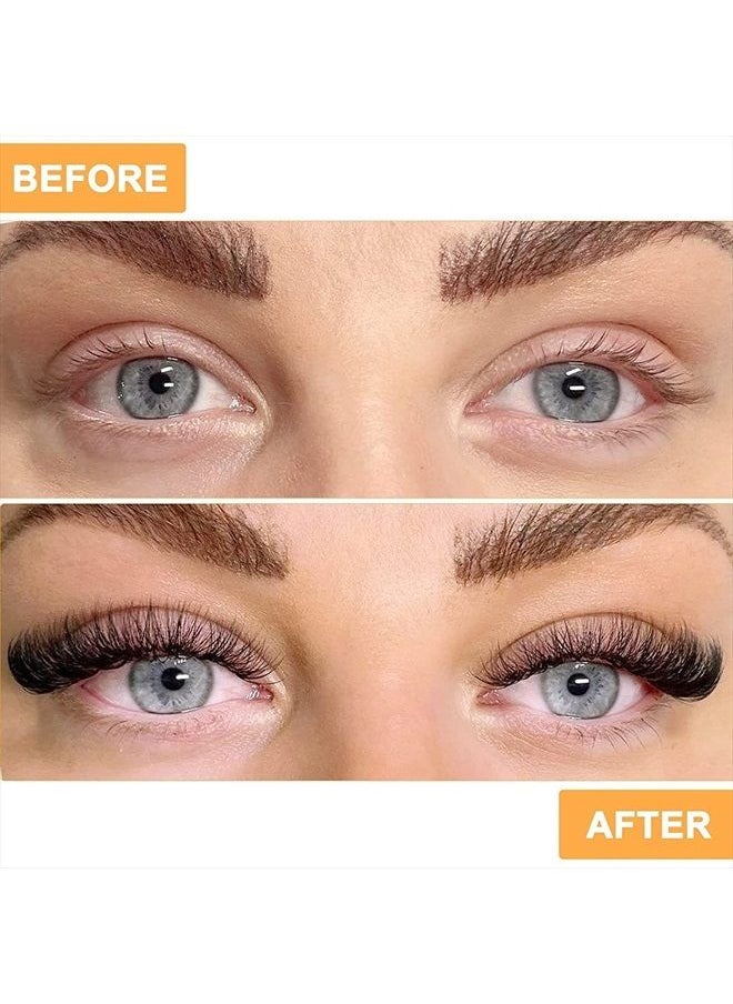 B&qaugen - Lash Clusters 30D+40D-D-9-16MIX B&Q LASH Individual Lashes 280 Clusters False Eyelash 9-16MIX Lash Clusters Extensions Individual Lashes Cluster DIY Eyelash Extensions at Home (30D+40D,D-9-16MIX) - Image 1