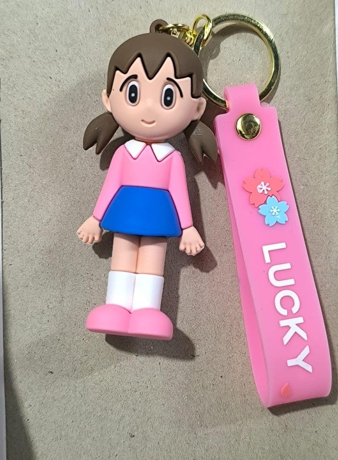 Iconic Keychains Premium Key c Of Famous Anime Key Rubber Silicone Action Character Key rings! Perfect for Bag Charm,Key For Girls, Car, Bike Gifting & Anti-Rust (Animi 26) - Image 2