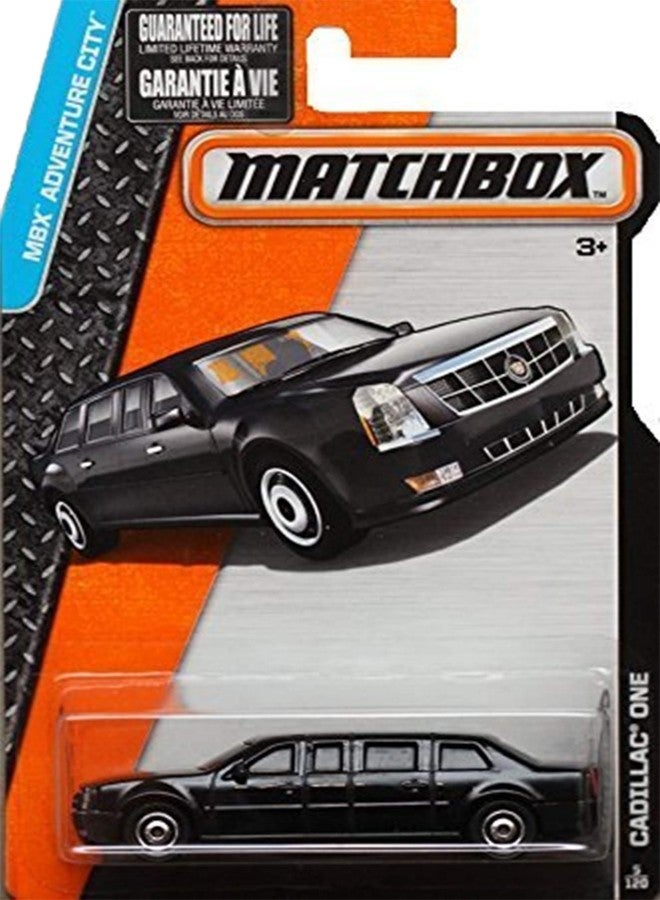 Matchbox 2015 MBX Adventure City 5/120: The Beast Cadillac One Limo Presidential Limousine by Matchbox