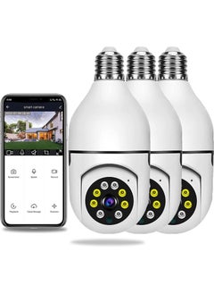 3 Pcs Light Bulb Camera