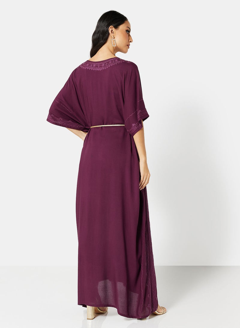 ARABIAN CLOSET EMBROIDERED KAFTAN - Image 2