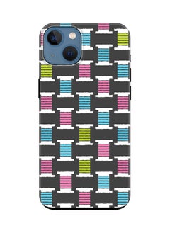 Tough Pro Series Case for Apple iPhone 14 Dual Layer hybrid PC & TPU Customized Mobile Cover Shield with inner TPU protection Matte Finish - Thread Roll