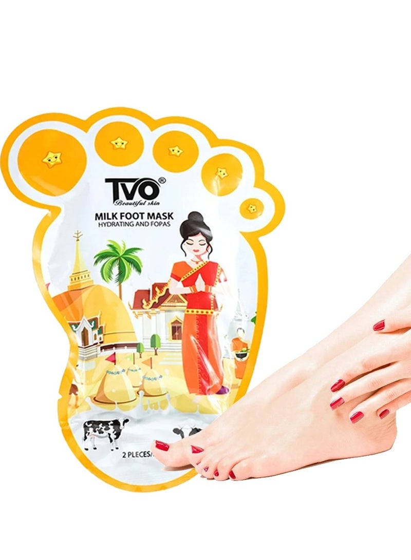 Moisturizing and anti-wrinkle foot sock mask - Image 1