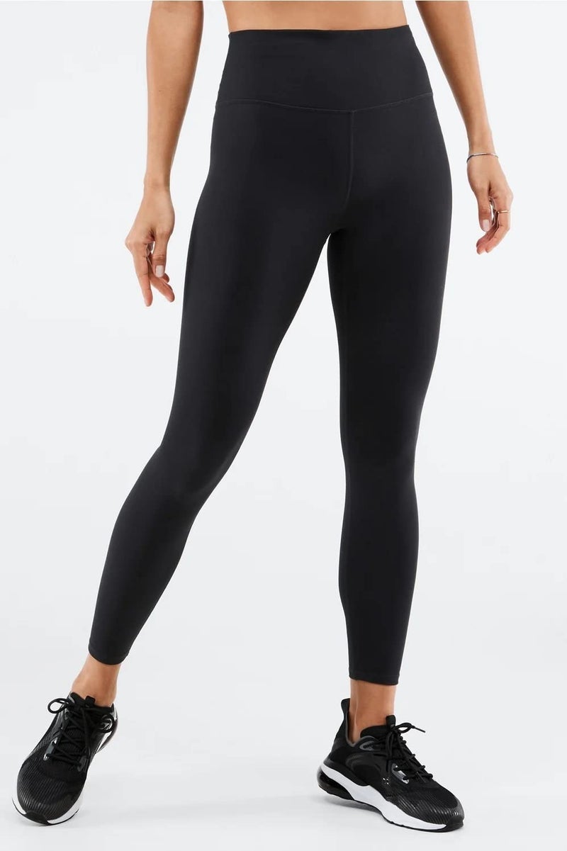 Fabletics Women's Define PowerHold® High-Waisted 7/8 Legging, Workout, Yoga, Maximum Compression, Flattering, M, Black - Image 3