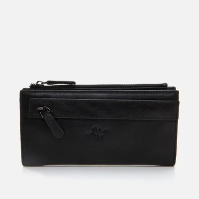 Hotiç 05CUH290150A100 Black Leather Women's Wallet